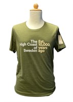 Grön T-shirt Höga Kusten
